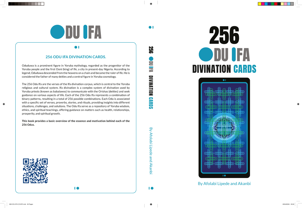 256 Odu Ifa Divination Cards Book